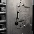 Брава SECUREMME Patent, основна, касова, тристранна, с 4 шипа и 3 ключа, лява4