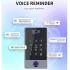 TTLock Смарт контролер с четец Mifare, клавиатура, пръстов отпечатък, лицево разпознаване, водоустойчив ASD K5F (H3D)4